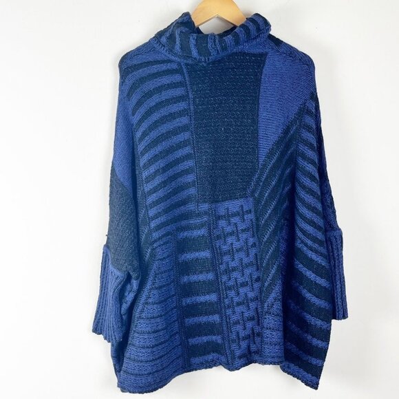 NWT Caamano Dolman Turtleneck Alpaca Sweater 1SZ - Picture 3 of 5